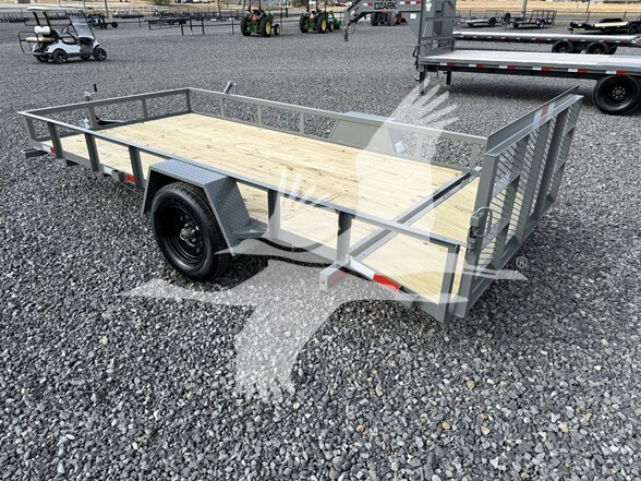  76''X12' 3K UTILITY TRAILER W/2' DOVE TAIL (2025)