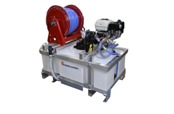 Maruyama Model MSD41-50TE Chemical tank volume 50 Gallons Reel Electrical Assisted Engine Honda GX160 MSD41-50TE 