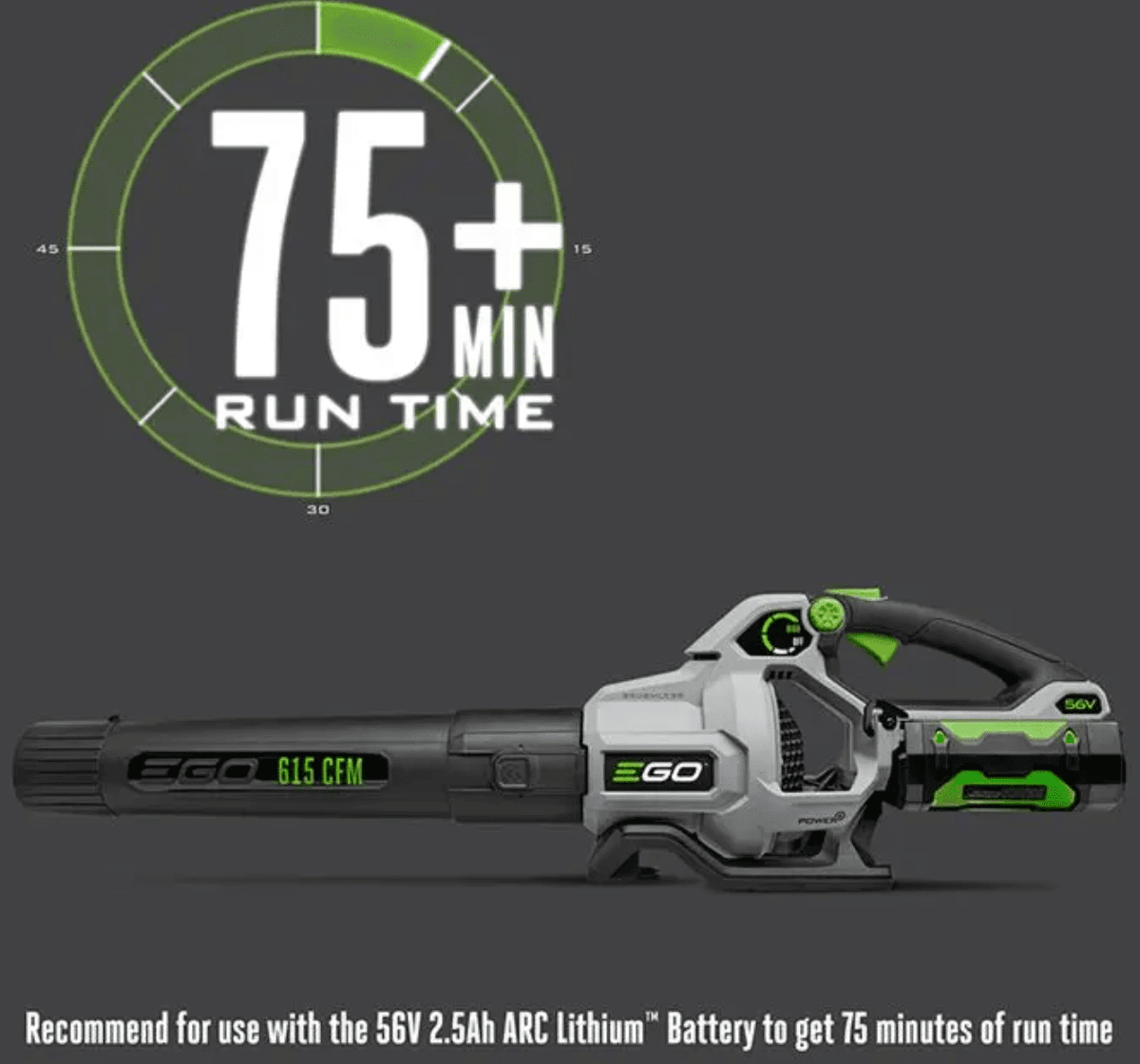 EGO Model LB6151 Condition New Battery G3 2 LB6151 