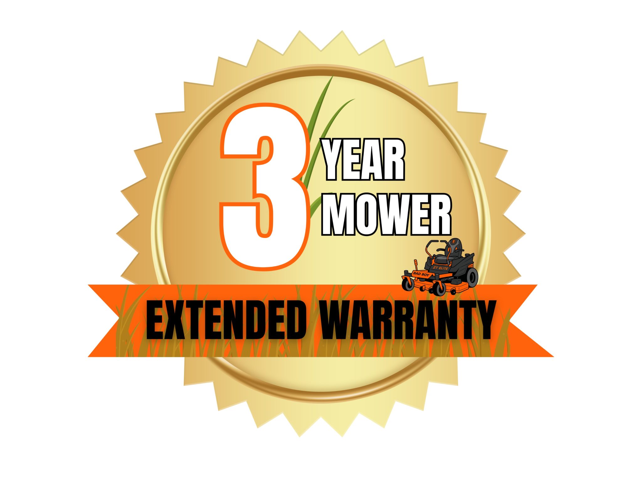 Bad Boy Model MZ Rambler Deck Size 42 BBPKG5 