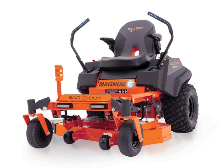 the E-Magnum the most advanced electric mower BMZ42EV (20242025)