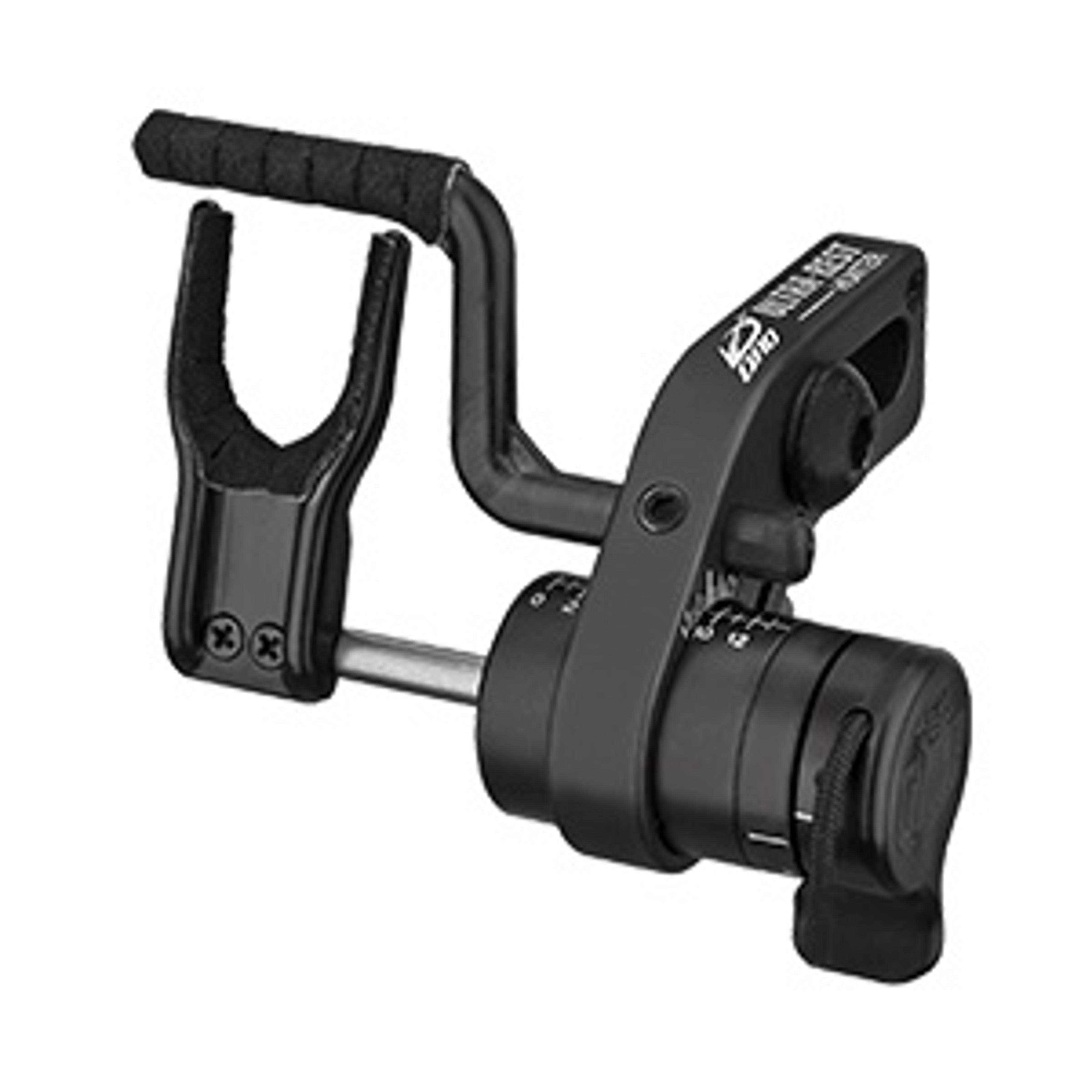 QAD View more from QAD availability for those that want a quality drop-away on a budget. Total arrow containment Convenient thumbwheel Noise-reducing laser-cut felt Horizontal and overdraw adjustments Precision CNC aluminum 