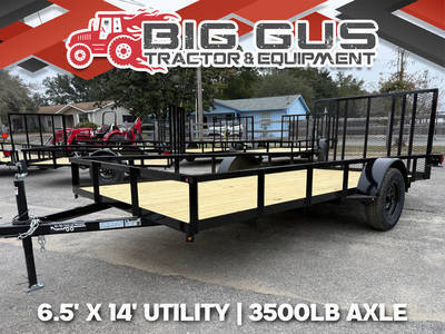 Bye-Rite Trailers Model 5x10 Utility 3500LBS Color Black Length 10 5x10 Utility 3500LBS Color Black Length 10 
