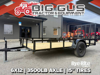 Bye-Rite Trailers Model 5x10 Utility 3500LBS Color Black Length 10 5x10 Utility 3500LBS Color Black Length 10 