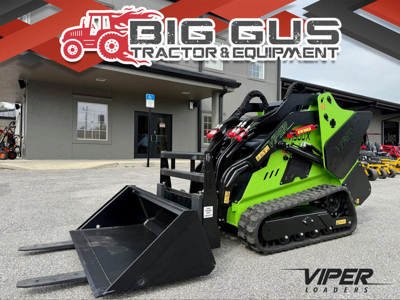 Viper Loaders Model V1300X Mini Skid Steer & Forks Color Green Engine Yanmar Diesel Horsepower 24 Transmission Walvoil Control Valves Fuel Type Diesel Status Available Recommendations 2025 Viper Loaders V1300X Mini Skid Steer Bundle Viper Mini Skid Bundle New Skid Steer Loader 2025 Viper Loaders V1300X Mini Skid Steer Grapple & Tiller Bundle 2 Mini Skid Grapple Tiller New Skid Steer Loader 2025 Viper Loaders V1300X Mini Skid Steer Mega Bundle Viper Skid Mega Bundle New Skid Steer Loader 2025 JCB 270T 270T New Skid Steer Loader Advertised pricing excludes applicable taxes title and licensing V1300X Mini Skid Steer 