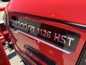 Mahindra Model 1100 1126 HST Engine Naturally Aspirated 1100 1126 HST Engine Naturally Aspirated 