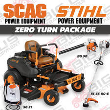SCAG Payments Payment Frequency features proven Tuff Torq transaxles. Contoured 