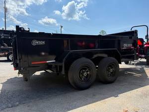 warranty 6.5x12 Dump Trailer 10K Color Black Length 12 