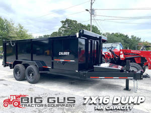 Caliber Model 7x16 HD Dump Color Black Length 16 7x16 HD Dump Color Black Length 16 