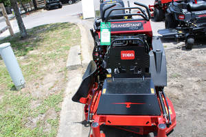 Toro Model GrandStand HDM Gas Stand-On Mowers VIN 416300537 Color Red Engine 18 GrandStand HDM Gas Stand-On Mowers VIN 416300537 Color Red Engine 18.5 hp Kawasaki FS600V Horsepower 18.5 Fuel Type Gas Status Available Recommendations 2024 Toro GrandStand HDM Gas Stand-On Mowers 2- T300537 New Stand-On 2024 Toro GrandStand 