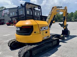 JCB Model Compact & Mini Excavators 50Z-1 Color Yellow Engine JCB T4F Horsepower 48 Excavator For Sale In Mary Esther 