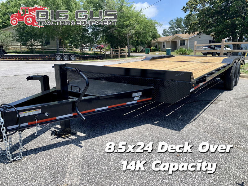 Caliber Model 8 8.5x24 Deckover DOF Color Black Length 24 