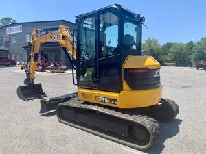 JCB Model Compact & Mini Excavators 55Z-1 Color Yellow Engine Tier 4 Final KDI 1903 engine Horsepower 48 Compact 