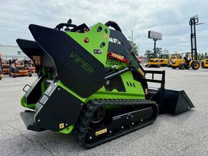 Viper Loaders Model V1300X Mini Skid Steer & Forks Color Green Engine Yanmar Diesel Horsepower 24 Transmission Walvoil Control Valves Fuel Type Diesel Status Available Recommendations 2025 Viper Loaders V1300X Mini Skid Steer Bundle Viper Mini Skid Bundle New Skid Steer Loader 2025 Viper Loaders V1300X Mini Skid Steer Grapple & Tiller Bundle 2 Mini Skid Grapple Tiller New Skid Steer Loader 2025 Viper Loaders V1300X Mini Skid Steer Mega Bundle Viper Skid Mega Bundle New Skid Steer Loader 2025 JCB 270T 270T New Skid Steer Loader Advertised pricing excludes applicable taxes title and licensing V1300X Mini Skid Steer 