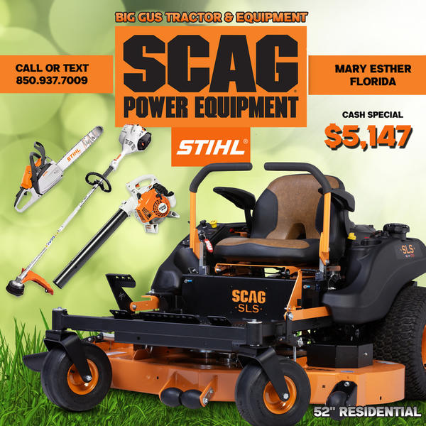 SCAG Power Equipment Model Name SLS Trim Name SLS-52H-22PX Generic Type is anything but complicated 