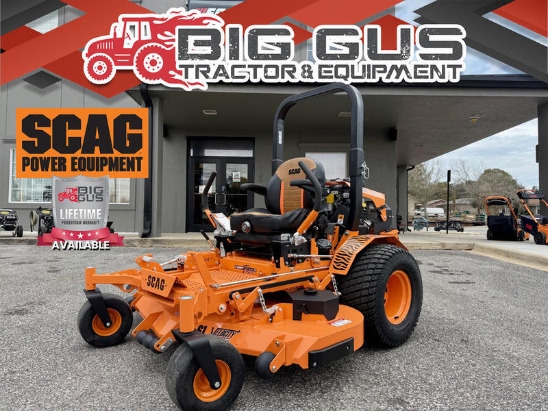 Kohler EFI Payments Payment Frequency Turf Tiger II Gas STTII61V-38CHEFI Color Orange Engine Kohler EFI Air Cooled Horsepower 38 Fuel Type Gas Status Available Deck Size 61 Deck Type Fabricated Engine Brand Kohler EFI Recommendations 2025 SCAG Power Equipment Tiger Cat II STCII-52V-26FT-EFI Tiger Cat 52 26HP EFI New Zero-Turn Mower 2025 SCAG Power Equipment Turf Tiger II Diesel STTII-61V-25KBD Turf Tiger 61 Diesel New Zero-Turn Mower 2025 SCAG Power Equipment Liberty Z SZL-61H-27SR Liberty Z 61 27SR New Zero-Turn Mower 2025 SCAG Power Equipment Freedom Z 52 