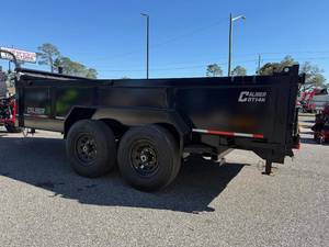 Caliber Model 7x14 Dump 2FT Sides Color Black Length 14 7x14 Dump 2FT Sides Color Black Length 14 