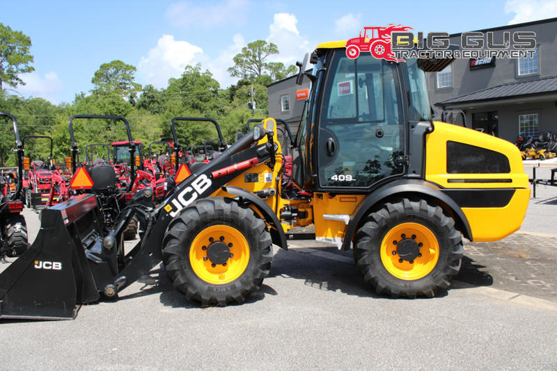 JCB Model Name Construction Wheel Loaders Trim Name 409 AGRI Generic Type very easy to operate. QUALITY AND RELIABILITY BUILT IN This wheel loader benefits from a strong chassis and the best possible weight distribution 