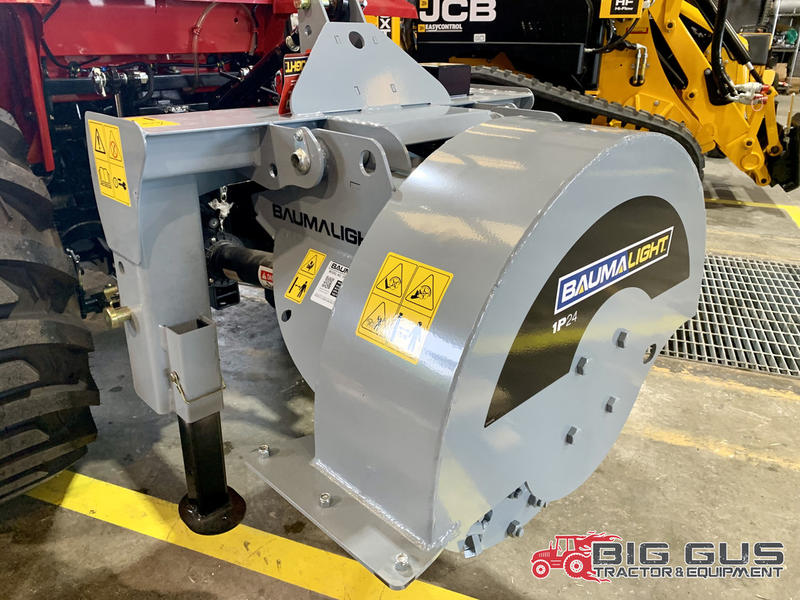 Baumalight Model 1P24 Stump Grinder Color Gray Status Available Recommendations 2025 Baumalight TX12 PTO Generator PTO Generator 12KW New Attachment / Implement 2025 Baumalight MP348-1M2 PTO Brush Mulcher New Brush Cutter 2025 IronCraft Economy Root Grapple SERG60 60 Root Grapple New Root Grapples 2025 IronCraft 1200 Series 1205 1205SC New Rotary Cutters Advertised pricing excludes applicable taxes title and licensing tractors 