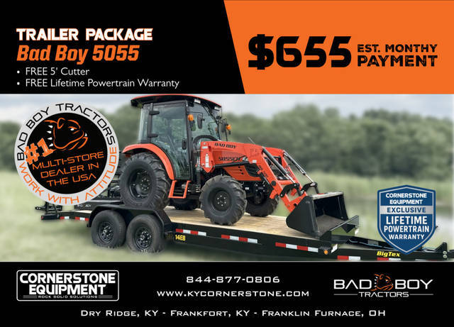 Tractor Package Model Bad Boy 5055 w/ 5 Bad Boy 5055 w/ 5 