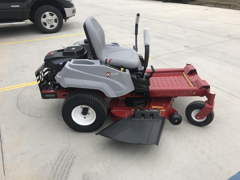 quick work mowing your lawn Quest E-Series 42 