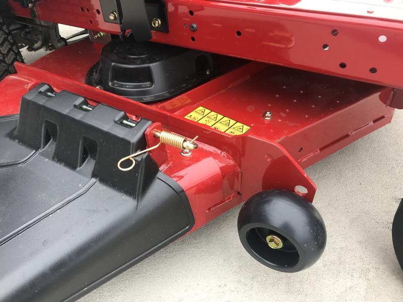 quick work mowing your lawn Quest E-Series 42 