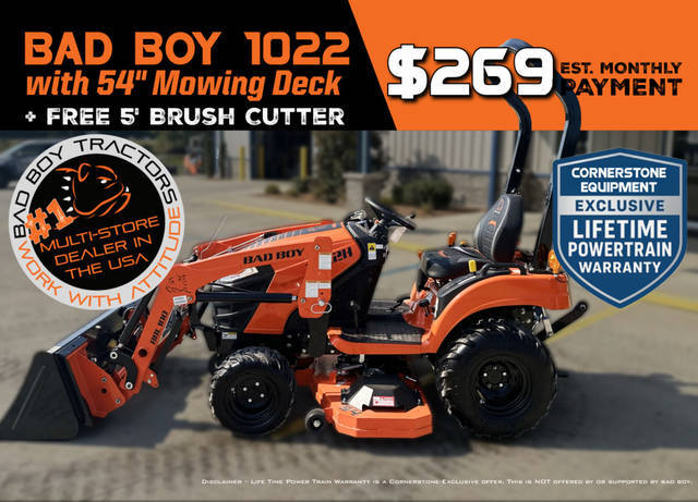 Bad Boy Model 1022 with 54 1022 with 54 