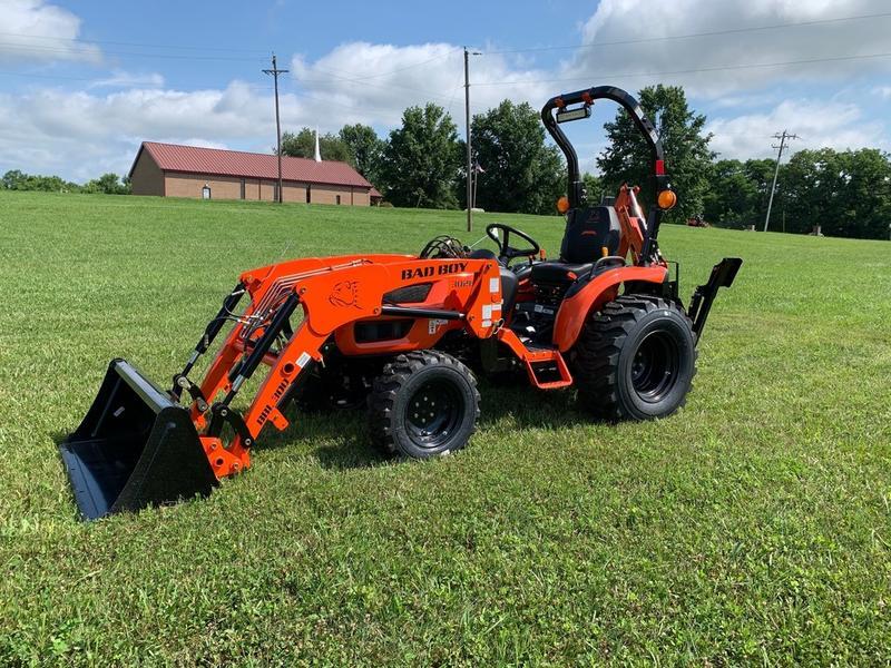 Bad Boy Model 3026 with Backhoe Vehicle Type Tractor Category Compact Payments Get an Estimate for Your Payment Payment Frequency 3026 with Backhoe Vehicle Type Tractor Category Compact Payments Get an Estimate for Your Payment Payment Frequency 