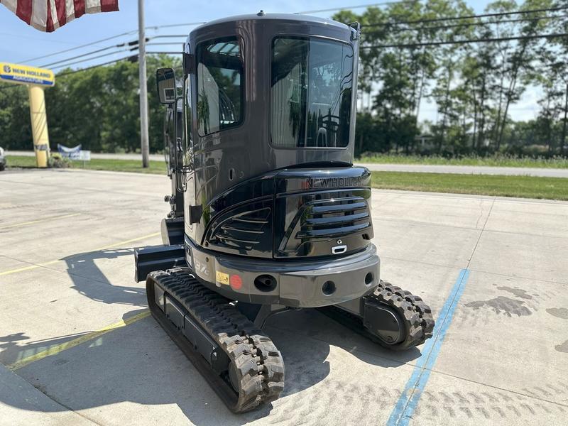New Holland Construction Model Mini Excavators E37C Midnight Edition Vehicle Type Excavator Category Mini Payments Get an Estimate for Your Payment Payment Frequency suited for any job. Leverage a New Holland mini excavator for landscaping 