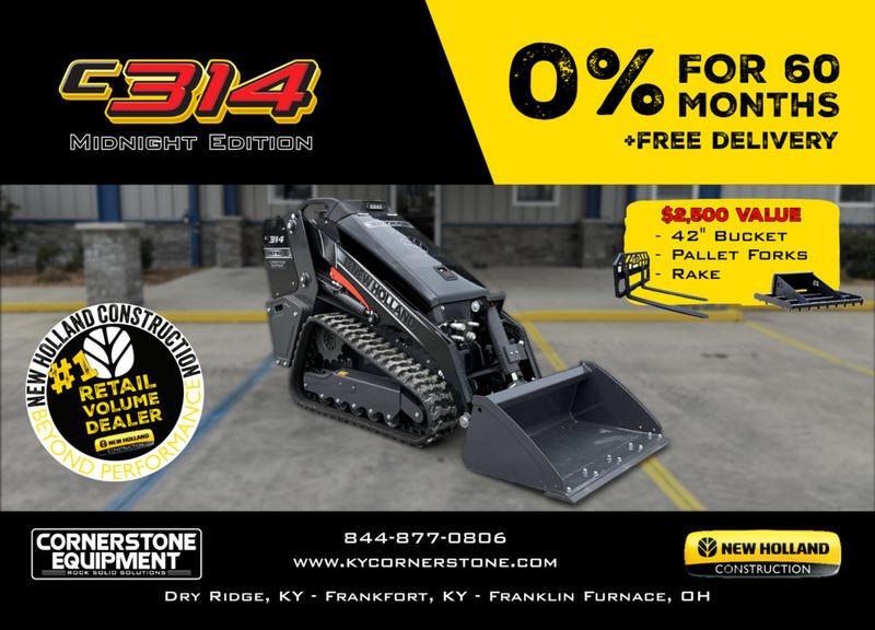 New Holland Construction Model C314 Mini Track Loader Midnight Edition Vehicle Type Track Loader Category Mini Track Loaders Payments Get an Estimate for Your Payment Payment Frequency C314 Mini Track Loader Midnight Edition Vehicle Type Track Loader Category Mini Track Loaders Payments Get an Estimate for Your Payment Payment Frequency 