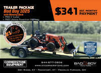 Tractor Package Model Bad Boy 1025 w/ 60 Bad Boy 1025 w/ 60 