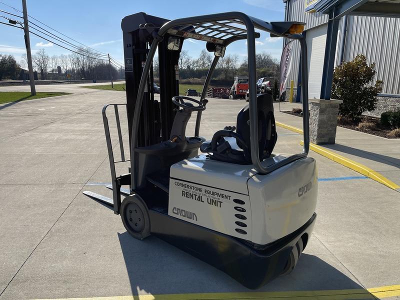 Crown Model SC4520-35 Vehicle Type Forklift Category Cushion Tire Payments Get an Estimate for Your Payment Payment Frequency SC4520-35 Vehicle Type Forklift Category Cushion Tire Payments Get an Estimate for Your Payment Payment Frequency 