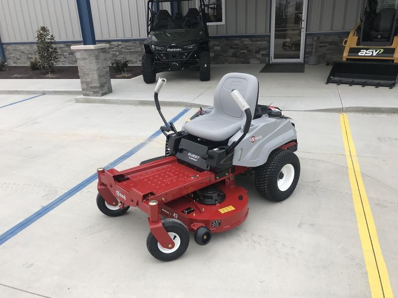 quick work mowing your lawn Quest E-Series 42 