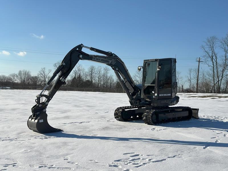 New Holland Construction Model Midi Excavators E70D Midnight Edition Vehicle Type Excavator Category Excavator Payments Get an Estimate for Your Payment Payment Frequency Midi Excavators E70D Midnight Edition Vehicle Type Excavator Category Excavator Payments Get an Estimate for Your Payment Payment Frequency 