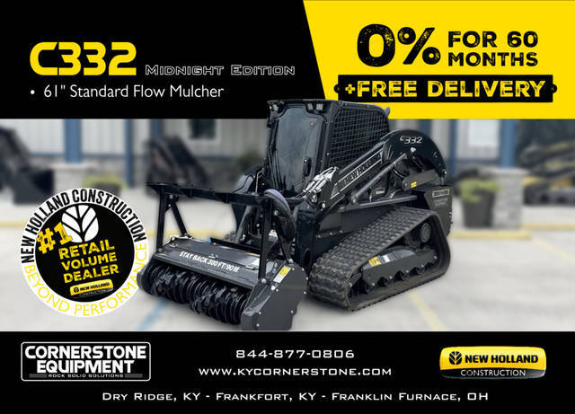 comfort a priority to boost productivity on the job C332 builds on the strength 