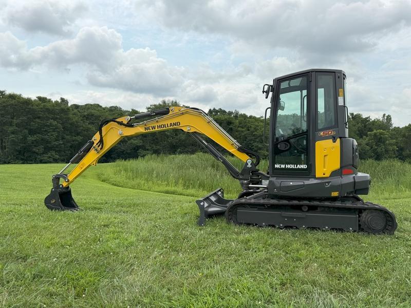 New Holland Construction Model Mini Excavators E50D Vehicle Type Excavator Category Excavator Payments Get an Estimate for Your Payment Payment Frequency Mini Excavators E50D Vehicle Type Excavator Category Excavator Payments Get an Estimate for Your Payment Payment Frequency 