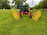 More Hay In Every Pass New Holland ProCart for you with raking widths from 18 to 28 ft. 
