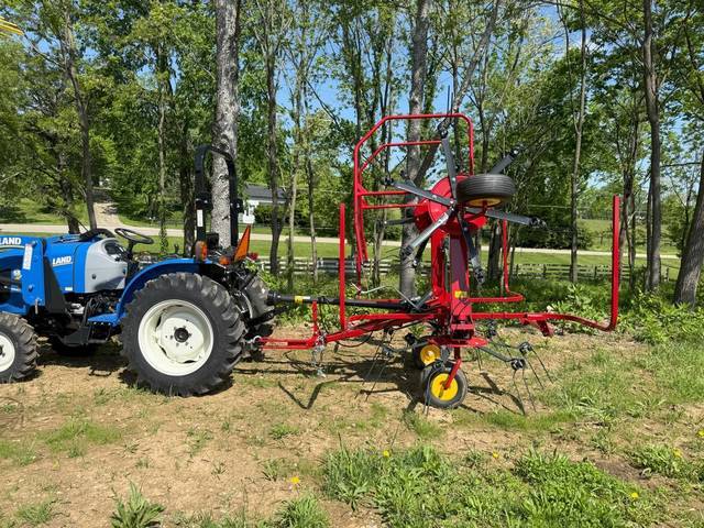high-quality hay in difficult weather conditions and climates by fluffing and scattering your crop to expose it to sunlight and air for quicker drying ProTed 