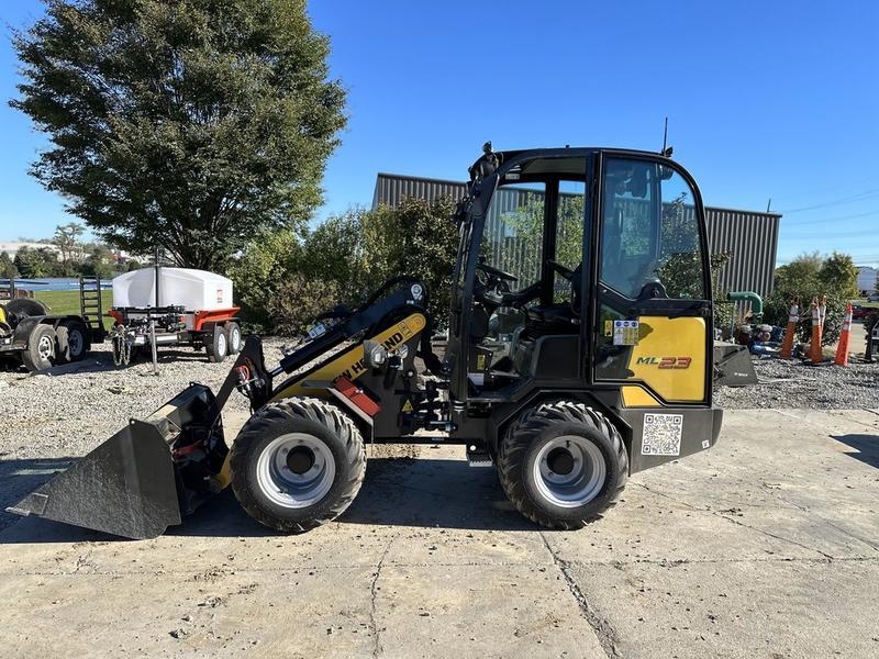 New Holland Construction Model ML23 Vehicle Type Loader Category Small Articulated Loader Payments Get an Estimate for Your Payment Payment Frequency showcases a lifting capacity of 4 