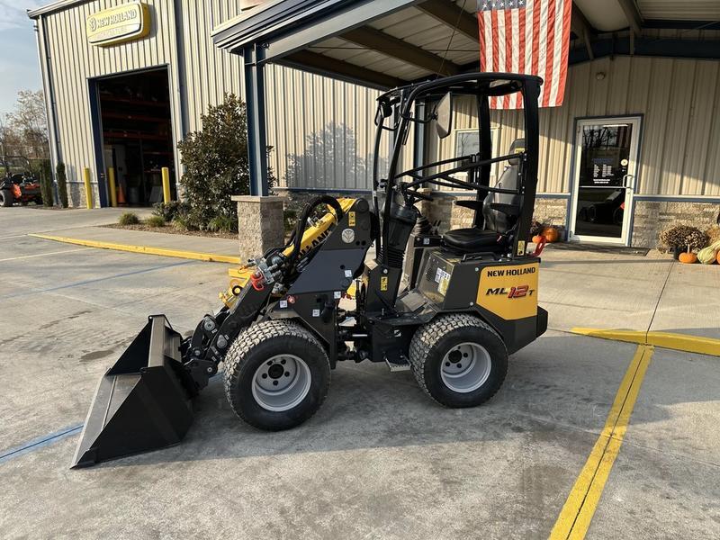New Holland Construction Model ML12T Vehicle Type Loader Category Small Articulated Loader Payments Get an Estimate for Your Payment Payment Frequency is suitable for landscapers focused on clearing sidewalks or fenced-in areas with limited space. Machine length without a bucket comes in at 89.2 inches 