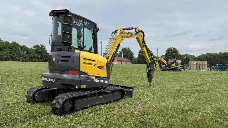 New Holland Construction Model Mini Excavators E42D Vehicle Type Excavator Category Excavator Payments Get an Estimate for Your Payment Payment Frequency Mini Excavators E42D Vehicle Type Excavator Category Excavator Payments Get an Estimate for Your Payment Payment Frequency 
