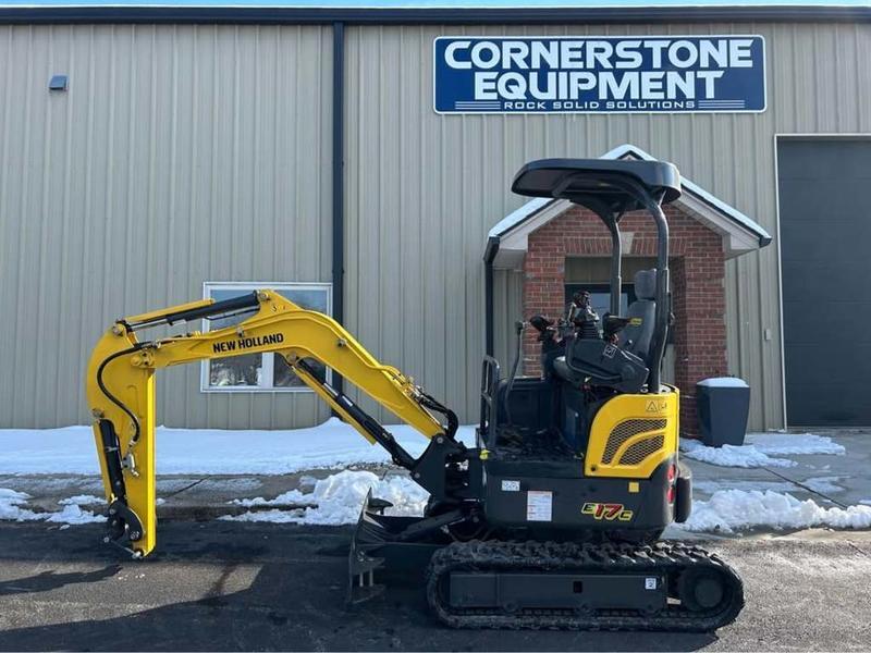 New Holland Construction Model Mini Excavators E17C Vehicle Type Excavator Category Mini Manufacturer Info Engine Engine Mini Excavators E17C Vehicle Type Excavator Category Mini Manufacturer Info Engine Engine 