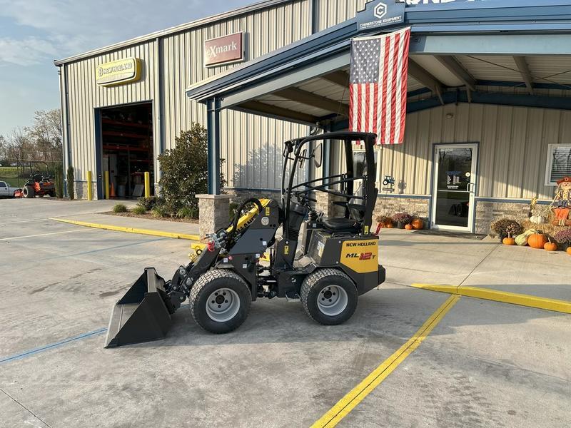 New Holland Construction Model ML12T Vehicle Type Loader Category Small Articulated Loader Payments Get an Estimate for Your Payment Payment Frequency is suitable for landscapers focused on clearing sidewalks or fenced-in areas with limited space. Machine length without a bucket comes in at 89.2 inches 