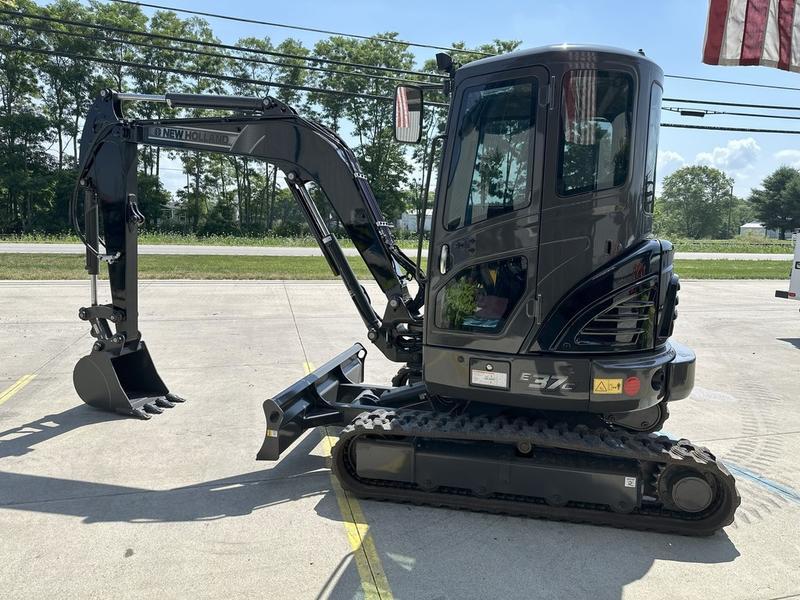 New Holland Construction Model Mini Excavators E37C Midnight Edition Vehicle Type Excavator Category Mini Payments Get an Estimate for Your Payment Payment Frequency suited for any job. Leverage a New Holland mini excavator for landscaping 