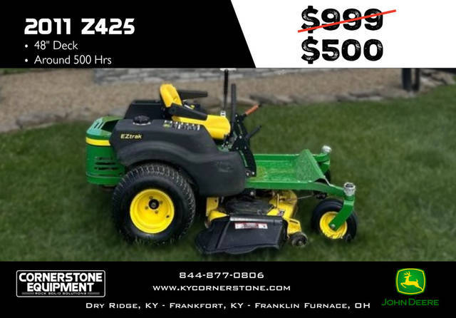 John Deere Model Z425 48 Z425 48