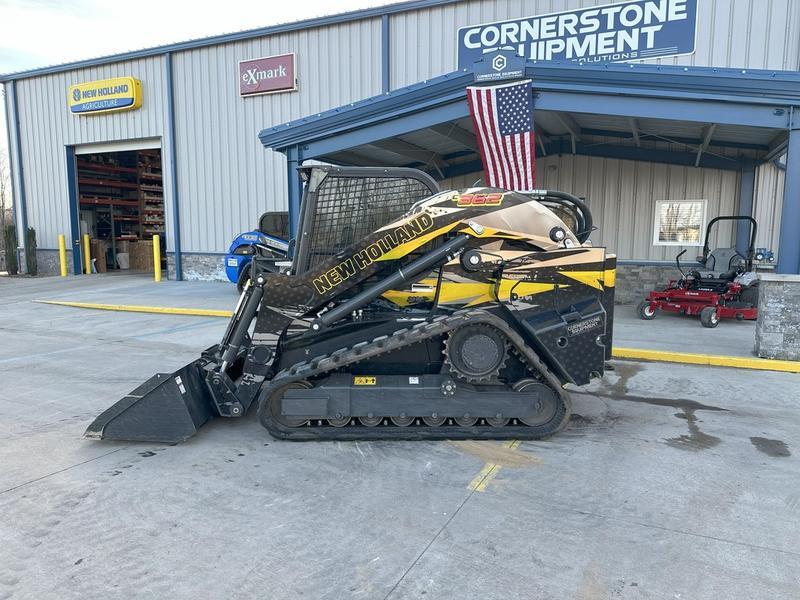 new wrap on it . Excellent stability and weight distribution maximize performance and safety. All-round visibility ensures high maneuverability and faster work cycles. The Comfort Deluxe Cab features excellent ergonomics and best-in-class comfort. The new color display features an integrated reversing camera. Wheels or tracks 