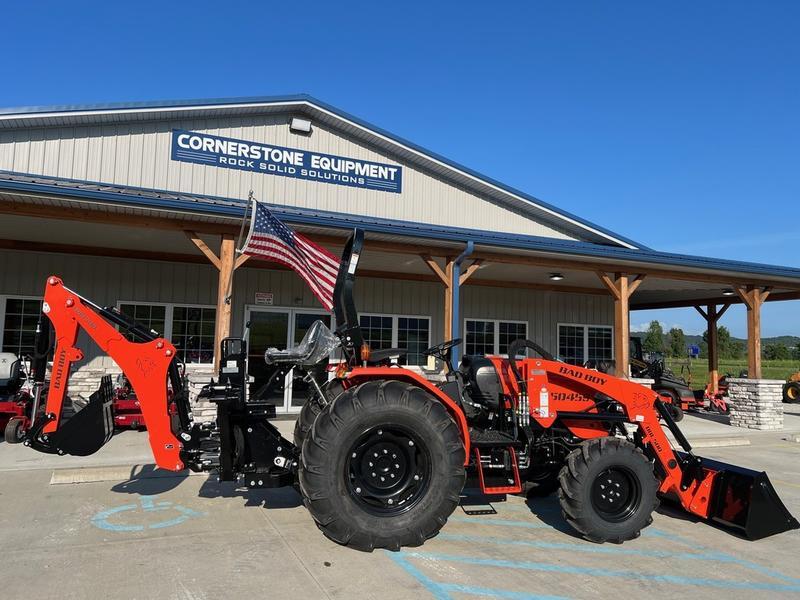 Bad Boy Model 5045 - Shuttle Transmission with Backhoe Vehicle Type Tractor Category Compact Payments Get an Estimate for Your Payment Payment Frequency 5045 - Shuttle Transmission with Backhoe Vehicle Type Tractor Category Compact Payments Get an Estimate for Your Payment Payment Frequency 