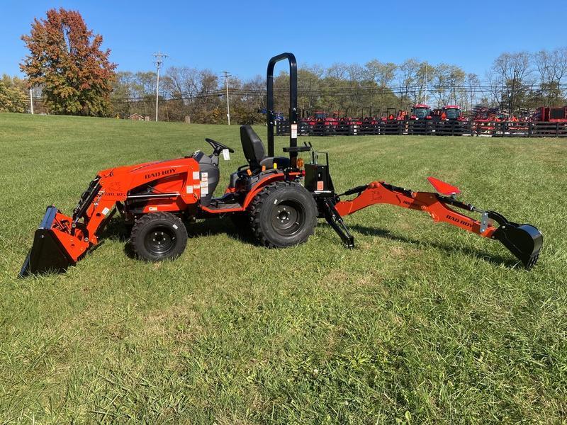 Bad Boy Model 1025 with Backhoe Vehicle Type Tractor Category Compact Payments Get an Estimate for Your Payment Payment Frequency 1025 with Backhoe Vehicle Type Tractor Category Compact Payments Get an Estimate for Your Payment Payment Frequency 