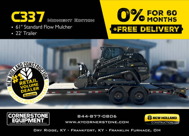 comfort a priority to boost productivity on the job C337 builds on the strength 