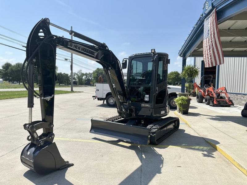 New Holland Construction Model Mini Excavators E37C Midnight Edition Vehicle Type Excavator Category Mini Payments Get an Estimate for Your Payment Payment Frequency suited for any job. Leverage a New Holland mini excavator for landscaping 